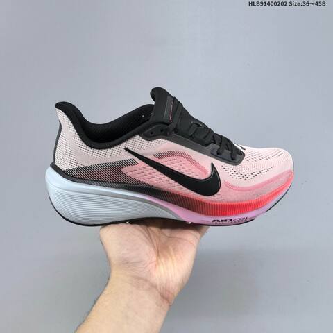 Nike Air Zoom Pegasus 42 Flyknit White Black Pink Blue Green EU 36-45 Running Shoe - Unisex (BS-61578)