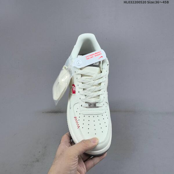Nike Air Force 1 Low off white grey red EU 36-45 sneaker