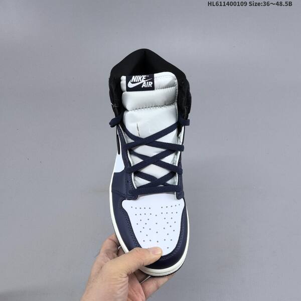 Jordan Air Jordan 1 Retro High midnight navy/white/black 36~48.5 basketball