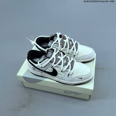 Nike Dunk SB Low Supreme Off White Grey Blue EU 36-45 Skate Shoe - Unisex (BS-60263)