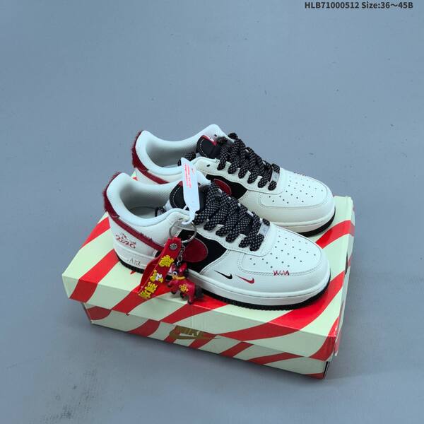 Nike Air Force 1 07 Low Year of the Horse 2026 Sail Burgundy Gold Khaki Brown Red EU 36-45 sneaker