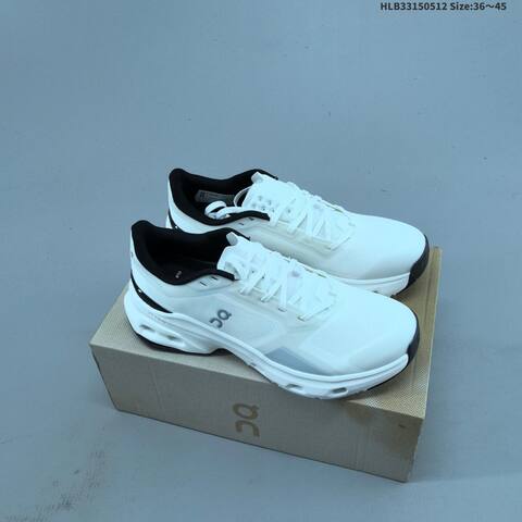 On Cloudpulse Next White Black Gray EU 36-45 Running Shoe Running Sneakers - Unisex (BS-69561)