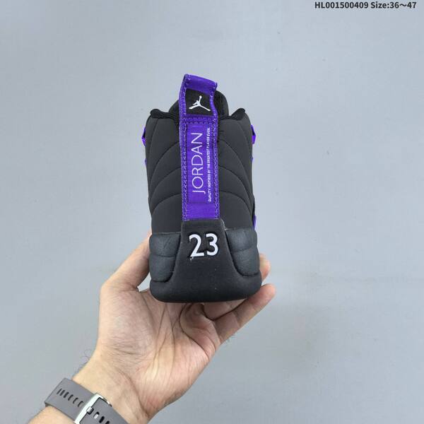 Jordan Air Jordan 12 Black/Purple EU 36-47 basketball