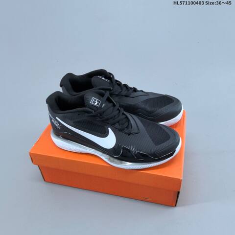 Nike Zoom Vapor Pro HC White Black EU 36-45 Tennis Shoe - Unisex (BS-60963)