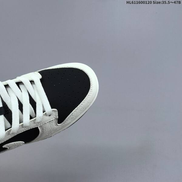 Nike Dunk Low Retro DIY off white black EU 35 5-47 skate shoe