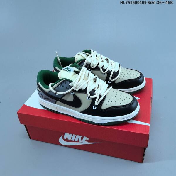 Nike Dunk Low Off White Brown EU 36-46 skate shoe