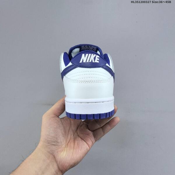 Nike Dunk Low white dark blue EU 36-45 skate shoe