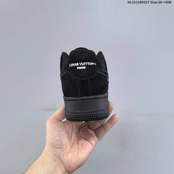 Nike Air Force 1 07 black gold EU 36-45 sneaker