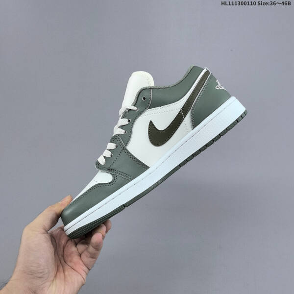 Jordan Air Jordan 1 Low OG white/olive green EU 36-46 casual