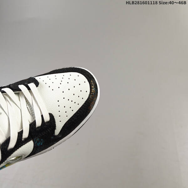 Nike SB Dunk Low black white EU 40-46 skate shoe