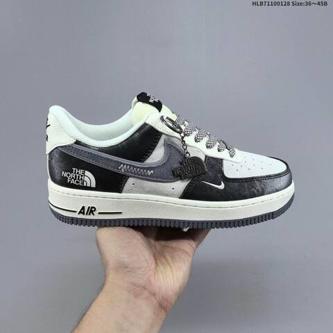 Nike Air Force 1 07 LV8 DM6688 Off White Grey Black EU 36 45 Skate Shoe EU 36-45 - Unisex (BS-61683)