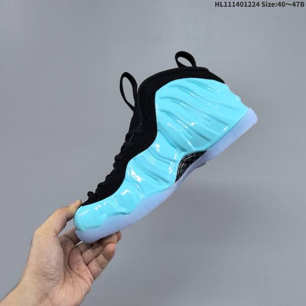 Nike Air Foamposite One metallic silver black orange EU 40-47 basketball shoe