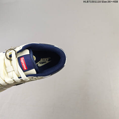 Nike Dunk SB Low Sail Navy White Grey EU 36-45 Skate Shoe - Unisex (BS-63526)