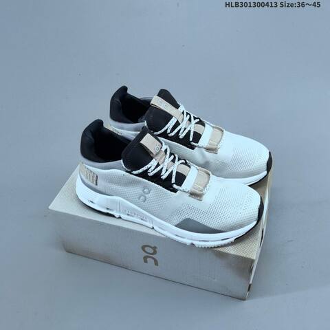 On Running Cloudnova Form 2 TT Black Navy White Brown Black EU 36-45 Running Shoe Running Sneakers - Unisex (BS-69611)