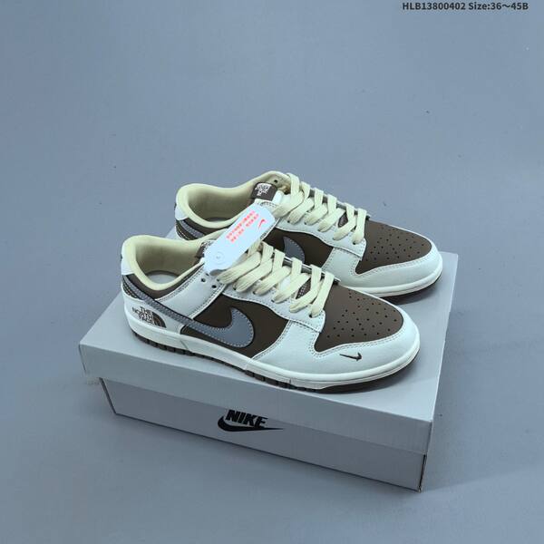 Nike Dunk Low Off White Brown Grey Red EU 36-45 skate shoe