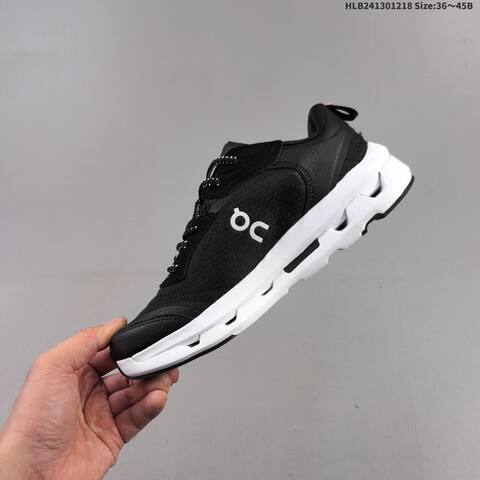 On Cloudzone Black White EU 36-45 Running Shoe Running Sneakers - Unisex (BS-69737)