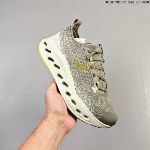 On Cloudsurfer Max Cream Beige Orange EU 36-45 Running Shoe Running Sneakers - Unisex (BS-69791)