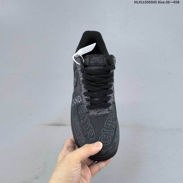 Nike Air Force 1 07 LV8 II1549-001 black dark grey EU 36-45 sneaker