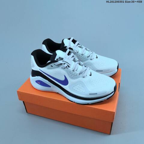 Nike Air Zoom Structure 26 White Black Pink EU 36 45 Running Shoe EU 36-45 - Unisex (BS-61485)