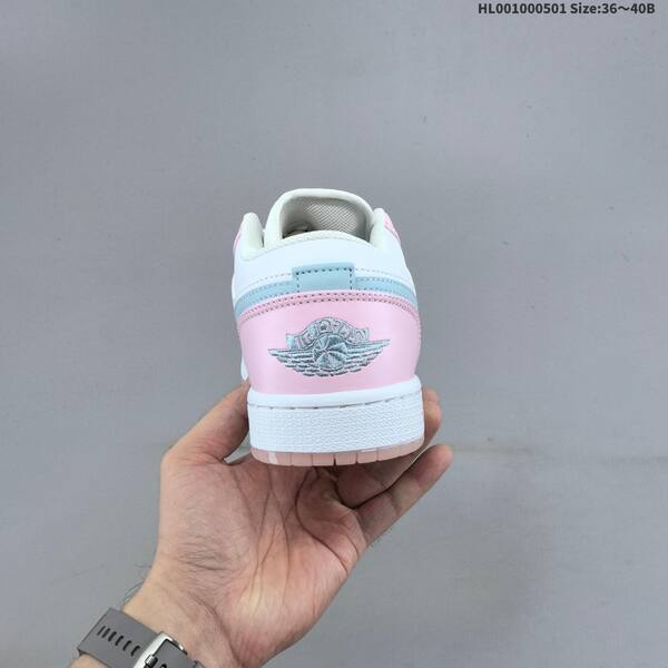 Jordan Air Jordan 1 Low White Pink Foam Glacier Blue EU 36-40 casual
