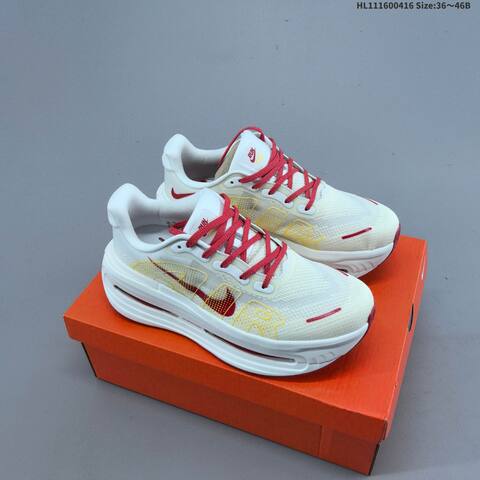Nike Air Zoom Vomero Premium White Red Yellow EU 36-46 Running Shoe - Unisex (BS-60691)