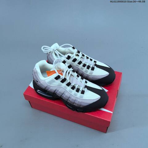 Nike Air Max 95 OG Off White Light Purple Mauve Black Clear EU 36 49 5 Running Shoe EU 36-49 - Unisex (BS-59894)