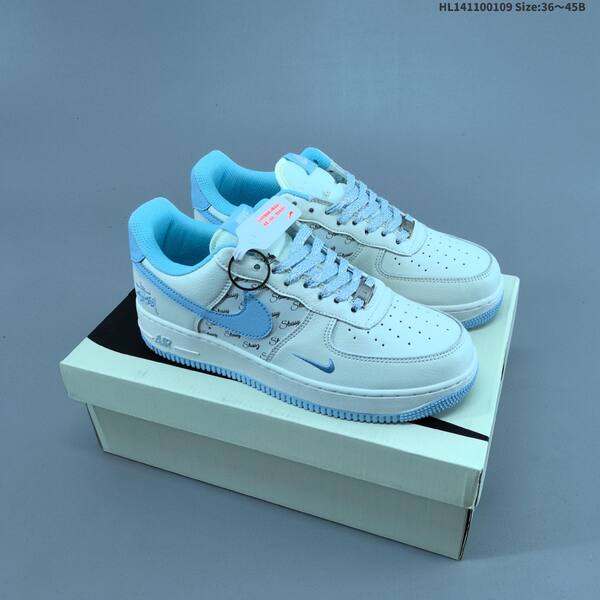 Nike Air Force 1 07 white dark green dark grey red EU 36-45 sneaker