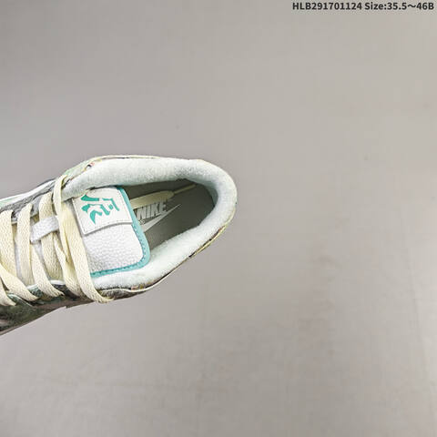 Nike SB Dunk Low Light Green White Cream Gray EU 35 5-46 Skate Shoe - Unisex (BS-63173)