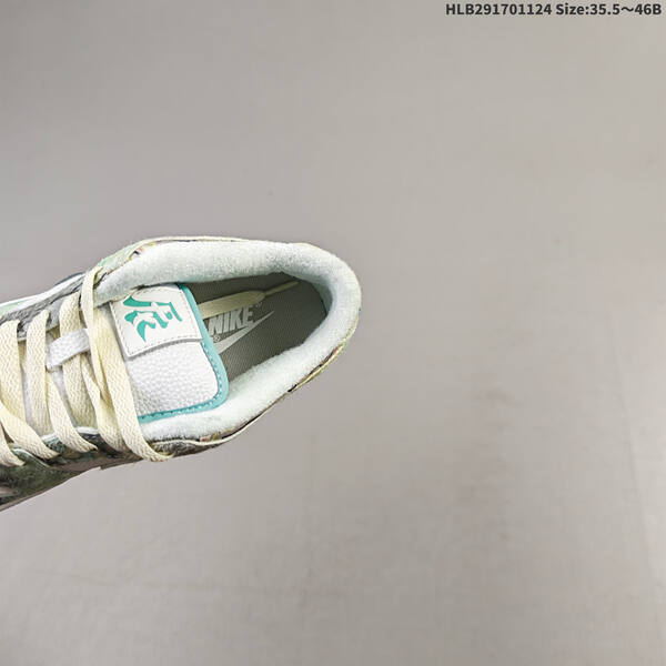 Nike SB Dunk Low light green white cream gray EU 35 5-46 skate shoe