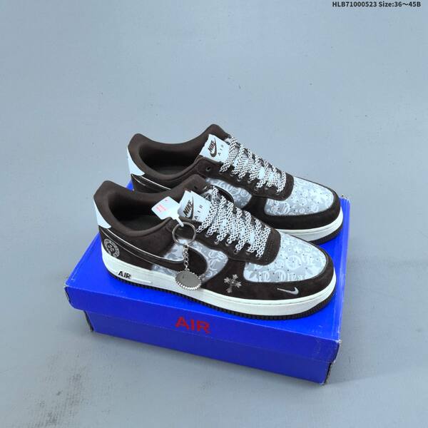 Nike Air Force 1 07 LX dark green beige burgundy white EU 36-45 sneaker