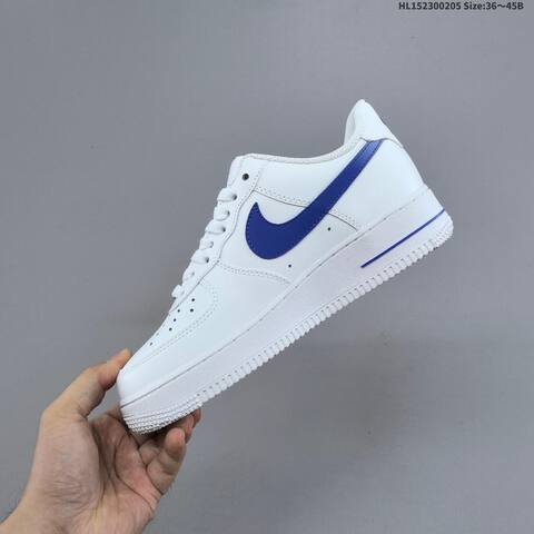 Nike Air Force 1 Low 07 White Blue EU 36-45 Sneaker - Unisex (BS-61530)