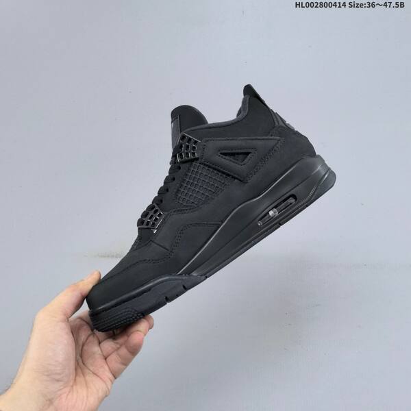 Jordan Air Jordan 4 Retro Black 36~47.5 basketball