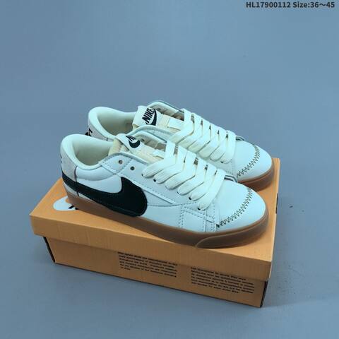 Nike Blazer Low 77 Jumbo White Light Pink Light Purple Sail EU 36-45 Skate Shoe - Unisex (BS-62033)