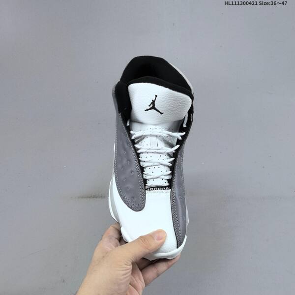 Jordan Air Jordan 13 white/gray/black 36~47 basketball