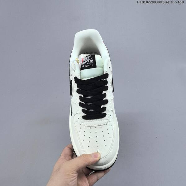Nike Air Force 1 07 LV8 DD1982-324 off white black red EU 36-45 skate shoe
