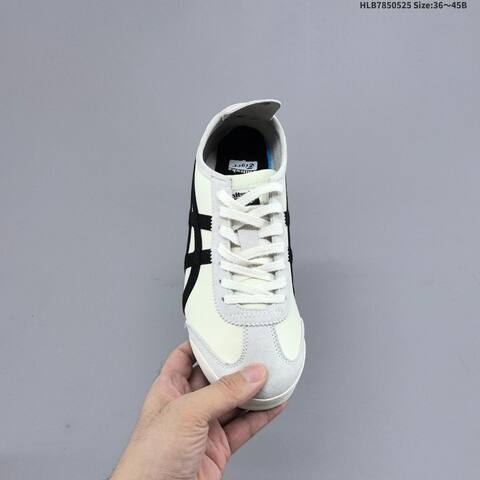 Onitsuka Tiger Mexico 66 Cream White Black Light Gray EU 36-45 Sneaker Casual Sneakers - Unisex (BS-68799)
