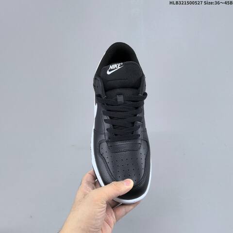 Nike Big Low 355152-016 Black White EU 36-45 Skate Shoe - Unisex (BS-60069)