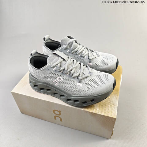 On Cloudsurfer Max White Green Black EU 36-45 Running Shoe Running Sneakers - Unisex (BS-69797)