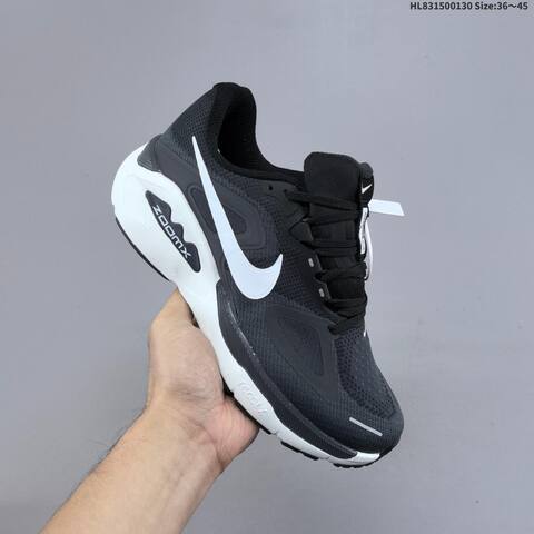Nike Structure Plus ReactX Air Zoom Green Purple Black White EU 36-45 Running Shoe - Unisex (BS-61646)