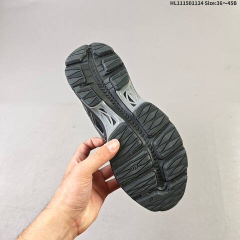 ASICS GEL-SEKIRAN Black Dark Grey Silver EU 36-45 Running Shoe Running Sneakers - Unisex (BS-69237)