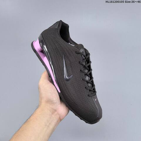 Nike Shox Z 2000 Pink Black Black Purple EU 36-46 Running Shoe - Unisex (BS-62234)