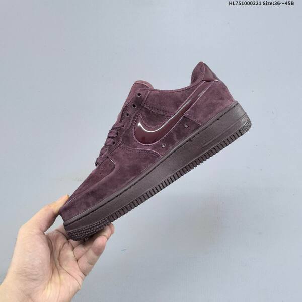 Nike Air Force 1 07 burgundy light gray EU 36 45 sneaker EU 36-45