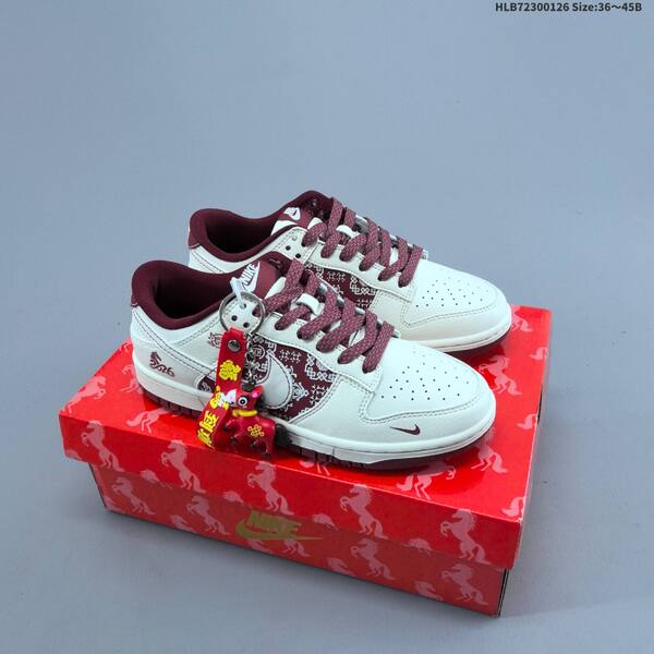 Nike Dunk SB Low white black red navy EU 36-45 skate shoe