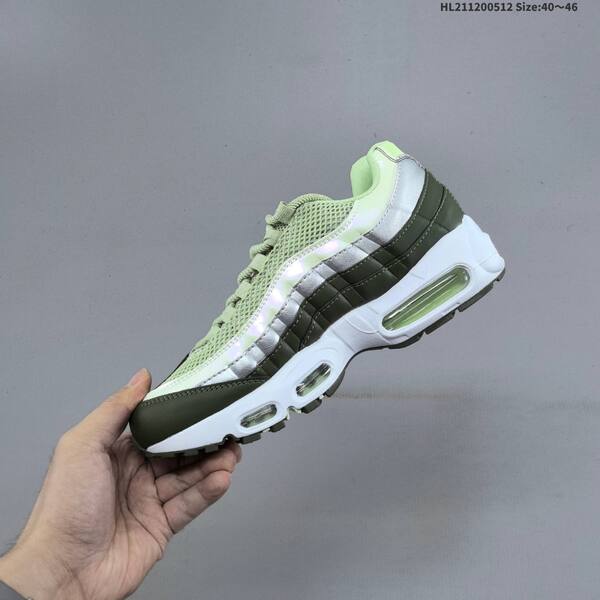 Nike Air Max 95 light green dark green silver white black EU 40-46 running shoe