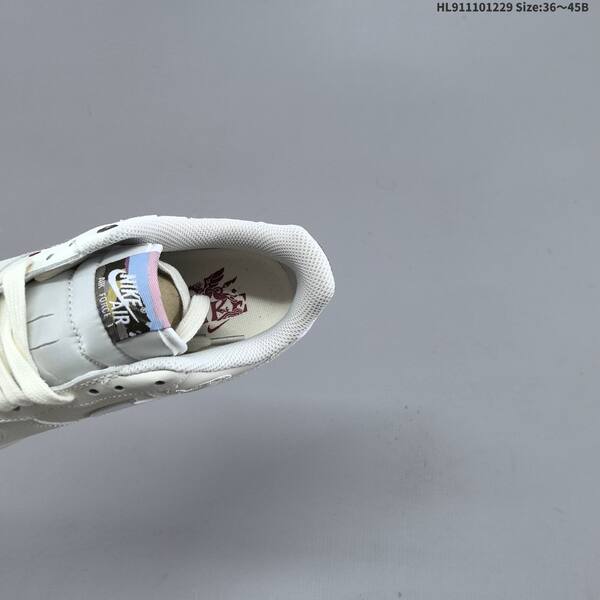 Nike Air Force 1 07 IQ1119 011 off white white burgundy multicolor EU 36 45 sneaker EU 36-45
