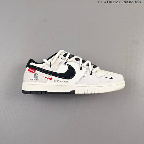 Nike Dunk SB Low Carhartt Off White Black EU 36-45 Skate Shoe - Unisex (BS-63216)