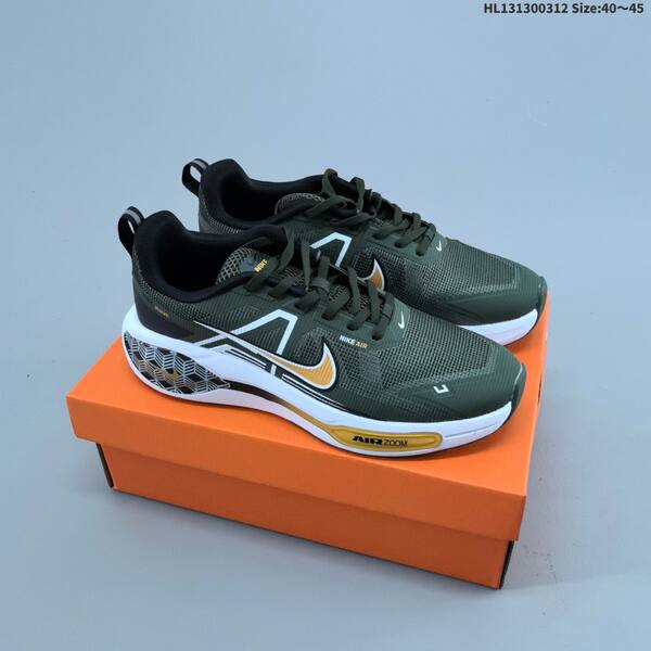 Nike Air Zoom Winflo V2 dark grey black white orange EU 40-45 running shoe