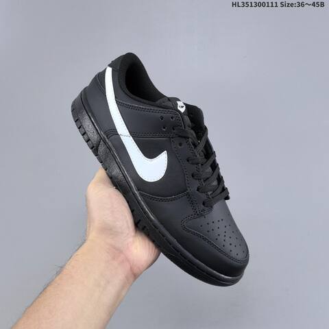 Nike SB Dunk Low Black White EU 36-45 Skate Shoe - Unisex (BS-62060)