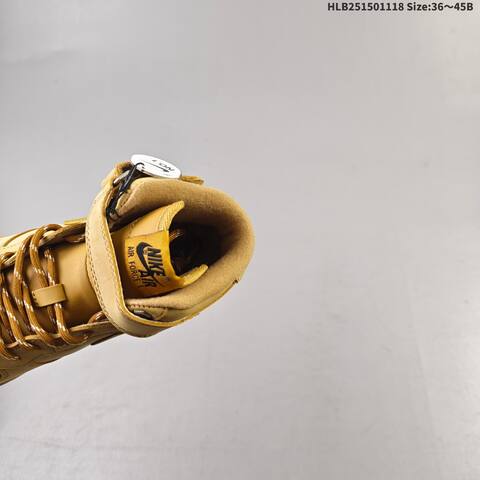 Nike Air Force 1 High 07 Wheat Tan Gum Yellow EU 36-45 Sneaker - Unisex (BS-63499)