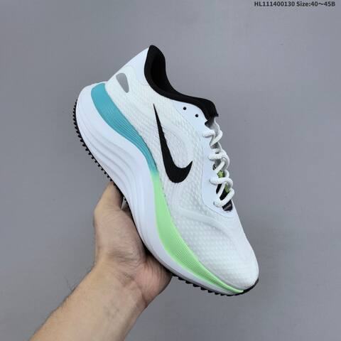 Nike Comfort Ride EasyOn FN0338 109 White Black Blue Green EU 40 45 Running Shoe EU 40-45 - Men's (BS-61633)